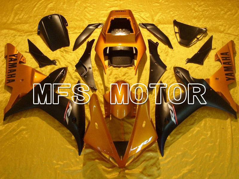 Yamaha YZF-R1 2002-2003 Injection ABS Fairing - Factory Style - Black Orange - MFS4932 - Fairings Kit
