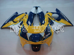 Honda CBR600 F3 1997-1998 Injection ABS Fairing - Factory Style - Blue Yellow - MFS4950 - Fairings Kit