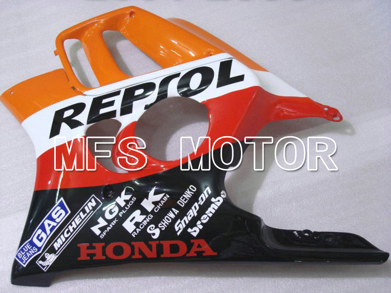 Honda CBR600 F3 1997-1998 Injection ABS Fairing - Repsol - Black Orange Red - MFS5014 - Fairings Kit