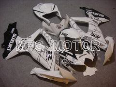 Suzuki GSXR600 GSXR750 2008-2010 Injection ABS Fairing - Corona - Black White - MFS5031 - Fairings Kit