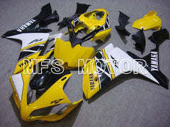 Yamaha YZF-R1 2007-2008 Injection ABS Fairing - Factory Style - Yellow Black White - MFS5076 - Fairings Kit