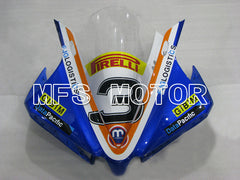 Yamaha YZF-R1 2009-2011 Injection ABS Fairing - MOTORPOINT - Black Blue - MFS5087 - Fairings Kit