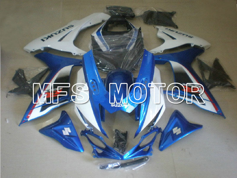 Suzuki GSXR600 GSXR750 2011-2024 Injection ABS Fairing - Factory Style - Blue White - MFS5130 - Fairings Kit