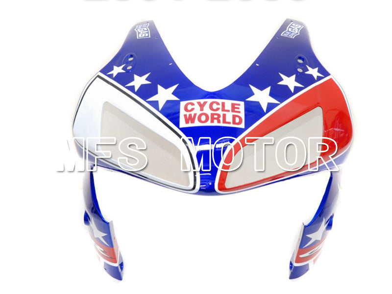 Honda CBR600RR 2003-2004 ABS Injection Fairing - Castrol - White Red Blue - MFS5153 - Fairings Kit