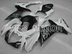 Suzuki GSXR600 GSXR750 2011-2024 Injection ABS Fairing - Factory Style - Black White Matte - MFS5157 - Fairings Kit