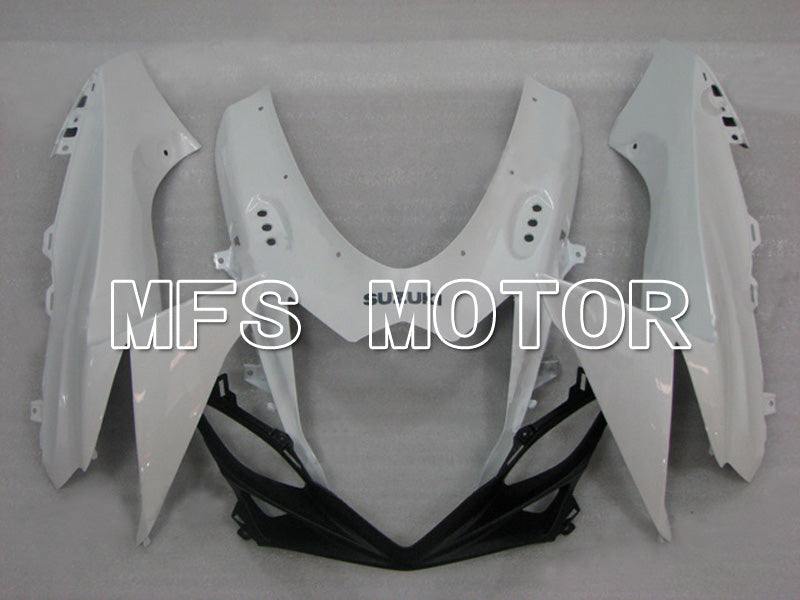 Suzuki GSXR600 GSXR750 2011-2024 Injection ABS Fairing - Factory Style - Black White Matte - MFS5157 - Fairings Kit