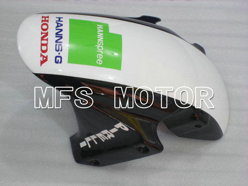 Honda CBR600RR 2003-2004 ABS Injection Fairing - HANN Spree - White Black - MFS5204 - Fairings Kit