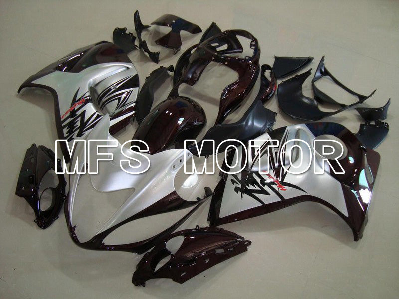 Suzuki GSXR1300 Hayabusa 2008-2020 Injection ABS Fairing - Fatcory - Black Silver - MFS5283 - Fairings Kit