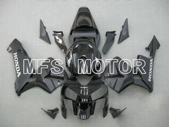 Honda CBR600RR 2003-2004 ABS Injection Fairing - Factory Style - Black Gray - MFS5325 - Fairings Kit