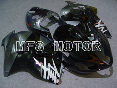 Suzuki GSXR1300 Hayabusa 1999-2007 Injection ABS Fairing - Factory Style - Black Gray - MFS5375 - Fairings Kit