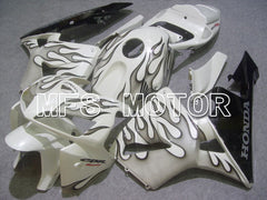 Honda CBR600RR 2005-2006 Injection ABS Fairing - Flame - White Black - MFS5428 - Fairings Kit