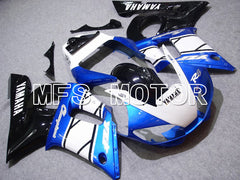 Yamaha YZF-R6 1998-2002 Injection ABS Fairing - Factory Style - Black Blue White - MFS5477 - Fairings Kit