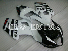 Suzuki GSXR1000 2003-2004 Injection ABS Fairing - Black White - Factory Style - MFS5528 - Fairings Kit