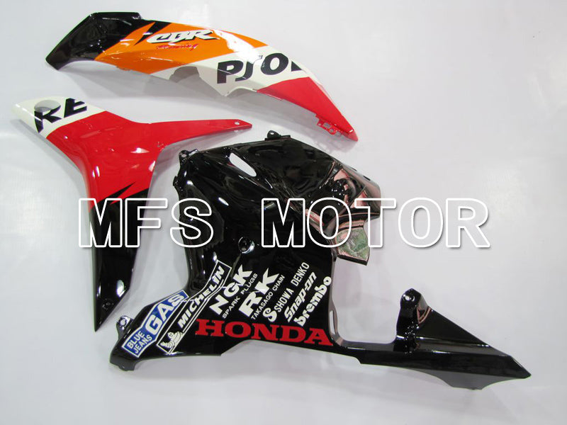 Honda CBR600RR 2009-2012 Injection ABS Fairing - Repsol - Orange Red Black - MFS5540 - Fairings Kit
