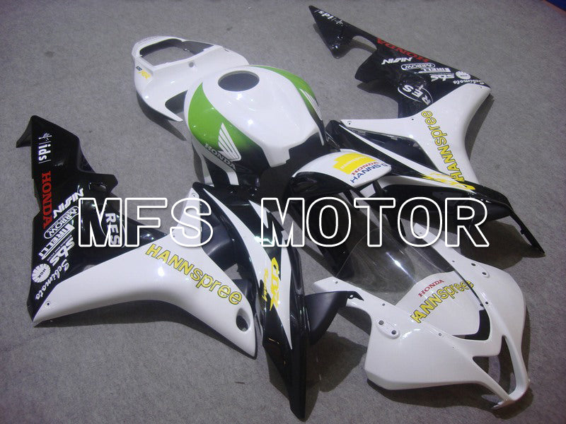 Honda CBR600RR 2007-2008 Injection ABS Fairing - HANN Spree - Black White - MFS5639 - Fairings Kit