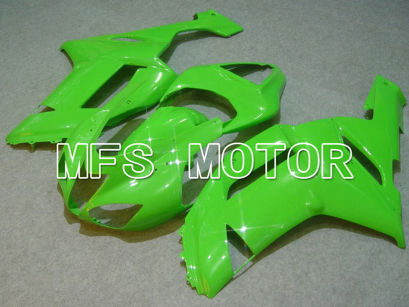 Kawasaki NINJA ZX6R 2007-2008 Injection ABS Fairing - Factory Style - Green - MFS5734 - Fairings Kit