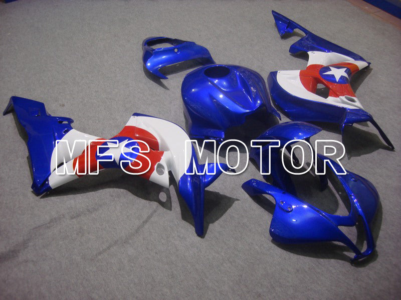 Honda CBR600RR 2007-2008 Injection ABS Fairing - Others - Blue White - MFS5759 - Fairings Kit