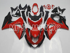 Suzuki GSXR1000 2009-2016 Injection ABS Fairing - Factory Style - Black red - MFS5780 - Fairings Kit