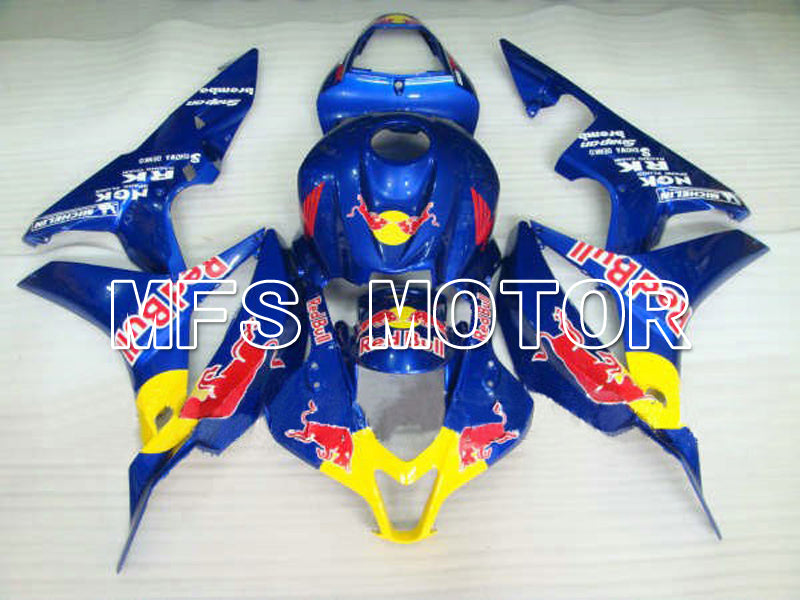 Honda CBR600RR 2007-2008 Injection ABS Fairing - Red Bull - Blue Yellow - MFS5789 - Fairings Kit