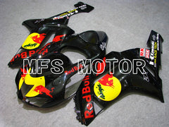 Kawasaki NINJA ZX6R 2007-2008 Injection ABS Fairing - Red Bull - Black - MFS5791 - Fairings Kit