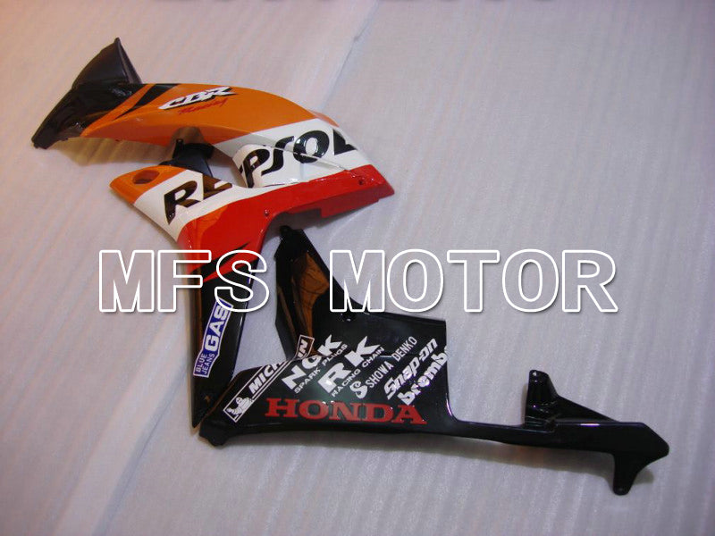 Honda CBR600RR 2007-2008 Injection ABS Fairing - Repsol - Black Red Orange - MFS5804 - Fairings Kit