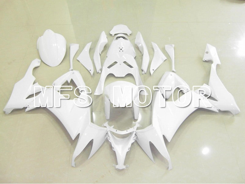 Kawasaki NINJA ZX10R 2008-2010 Injection ABS Fairing - Factory Style - White - MFS5999 - Fairings Kit