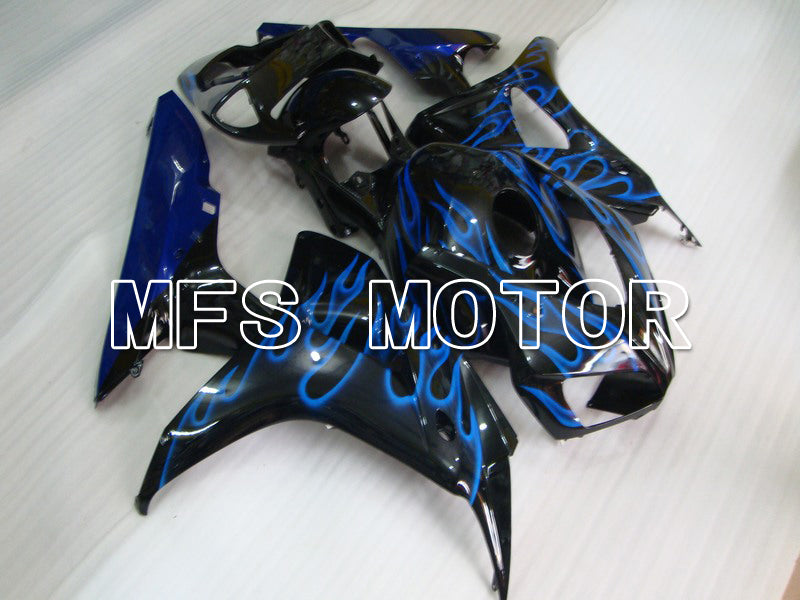 Honda CBR1000RR 2006-2007 Injection ABS Fairing - Flame - Black Blue - MFS6026 - Fairings Kit