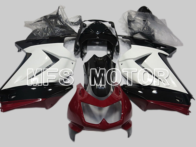 Kawasaki NINJA EX250 2008-2012 Injection ABS Fairing - Factory Style - Black Red White - MFS6153 - Fairings Kit