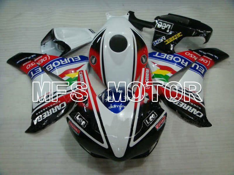 Honda CBR1000RR 2008-2011 Injection ABS Fairing - CARRERA - Black White - MFS6181 - Fairings Kit