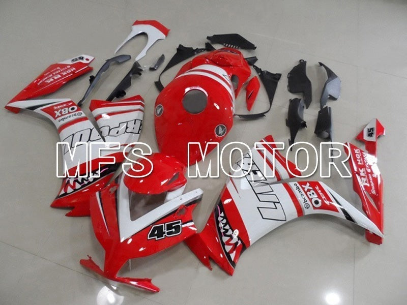 Honda CBR1000RR 2012-2016 Injection ABS Fairing - Shark - Red White - MFS6272 - Fairings Kit