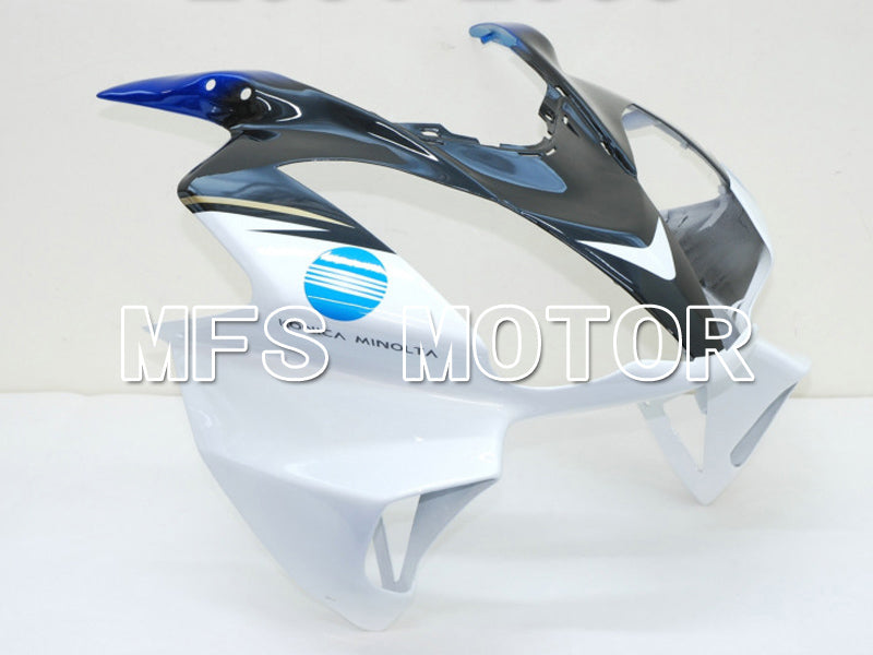 Honda VFR800 2002-2013 Injection ABS Fairing - Konica Minolta - Black White - MFS6318 - Fairings Kit