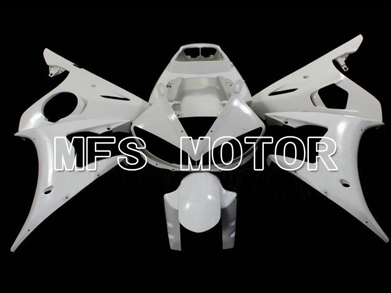 Yamaha YZF-R6 2003-2004 Injection ABS Unpainted Fairing - Factory Style - White - MFS6349 - Fairings Kit