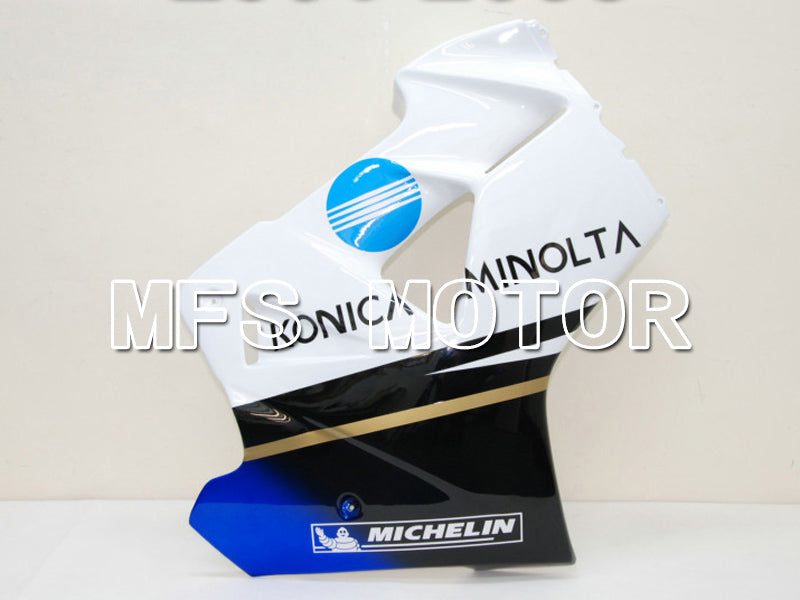 Honda VFR800 1998-2001 ABS Fairing - Konica Minolta - Black White - MFS6355 - Fairings Kit