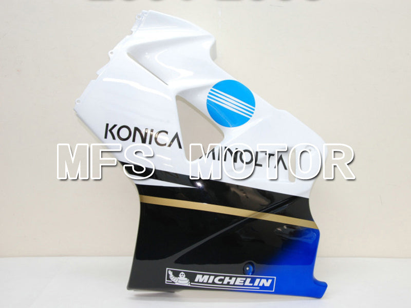 Honda VFR800 1998-2001 ABS Fairing - Konica Minolta - Black White - MFS6355 - Fairings Kit