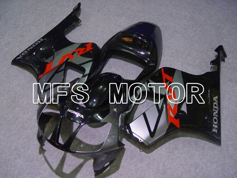 Honda VTR1000 RC51 2000-2006 ABS Fairing - Factory Style - Black Gray - MFS6375 - Fairings Kit