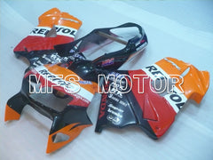 Honda VFR800 1998-2001 ABS Fairing - Repsol - Red Black Orange - MFS6381 - Fairings Kit