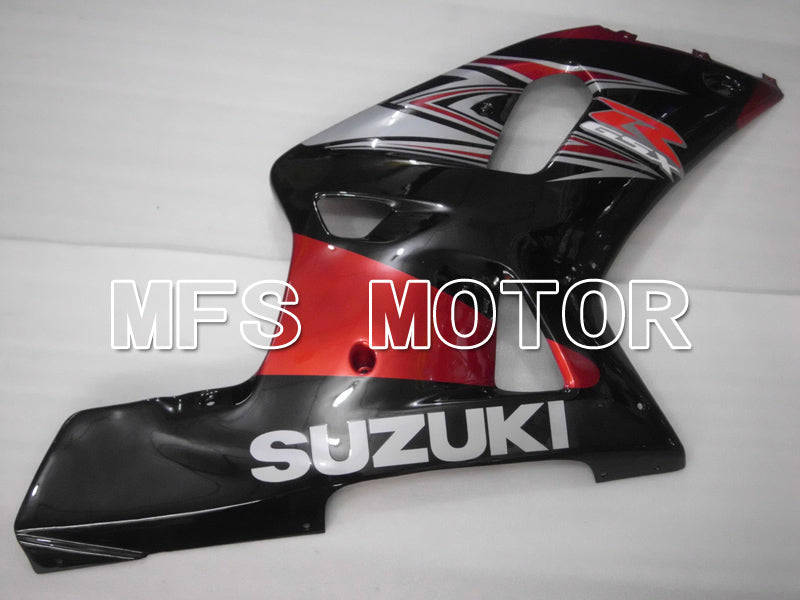 Suzuki GSXR600 2001-2003 Injection ABS Fairing - Factory Style - Black Red - MFS6422 - Fairings Kit