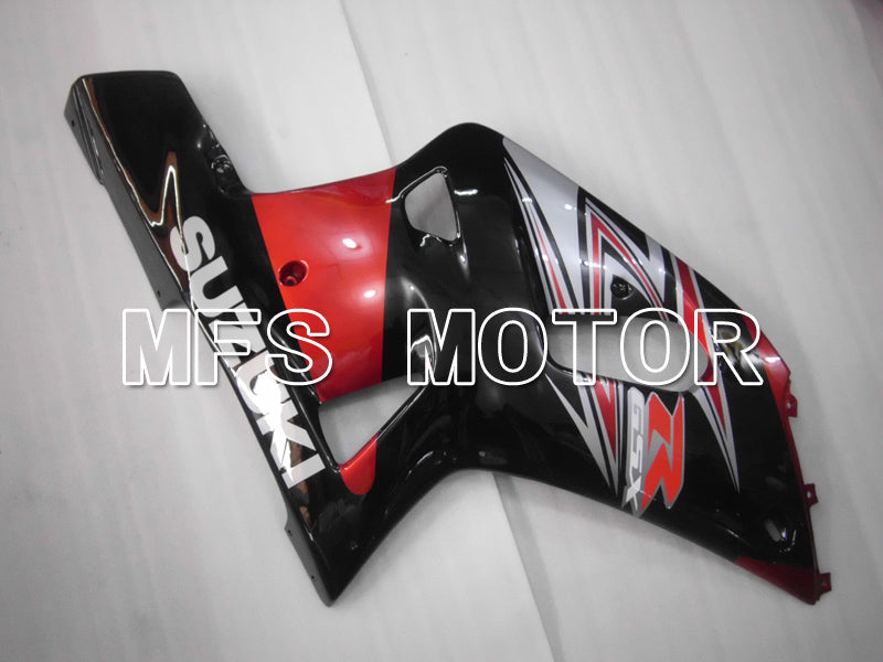 Suzuki GSXR600 2001-2003 Injection ABS Fairing - Factory Style - Black Red - MFS6422 - Fairings Kit