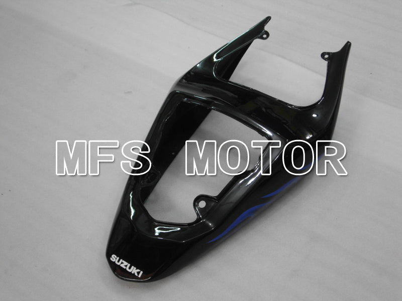 Suzuki GSXR600 GSXR750 2004-2005 Injection ABS Fairing - Flame - Black Blue - MFS6424 - Fairings Kit