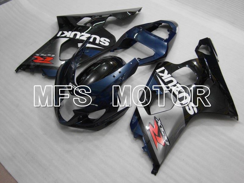 Suzuki GSXR600 GSXR750 2004-2005 Injection ABS Fairing - Factory Style - Black Gray - MFS6425 - Fairings Kit