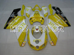 Ducati 749 / 999 2003-2004 Injection ABS Fairing - Xerox - Yellow White - MFS6427 - Fairings Kit