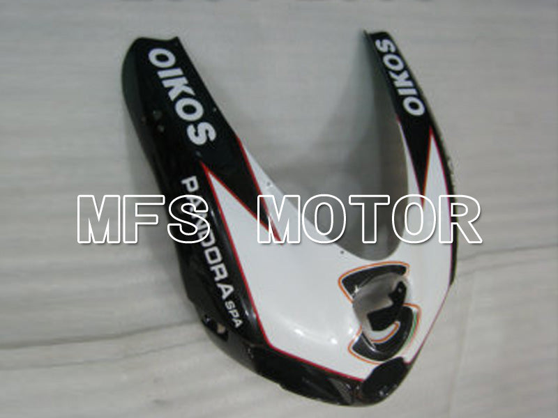Ducati 749 / 999 2003-2004 Injection ABS Fairing - Sterilgarda - Black White - MFS6430 - Fairings Kit