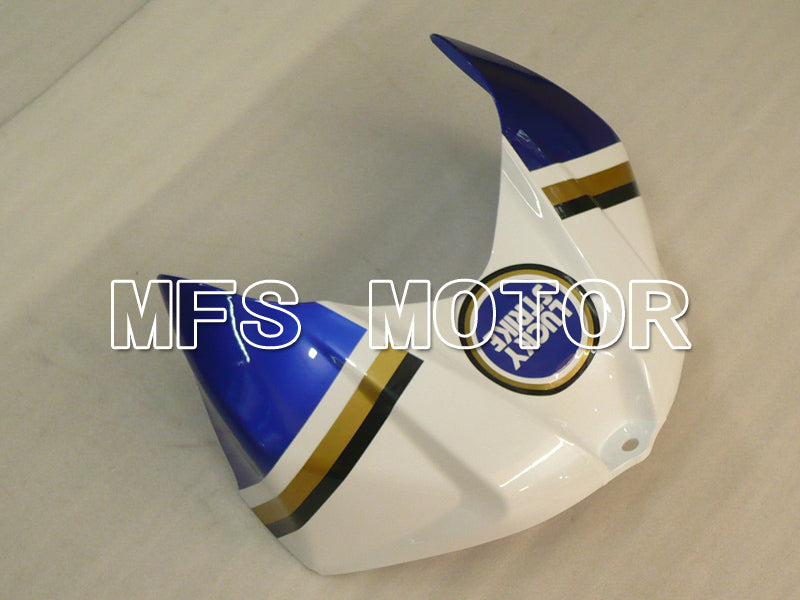 Suzuki GSXR1000 2007-2008 Injection ABS Fairing - Lucky Strike - Blue White - MFS6453 - Fairings Kit
