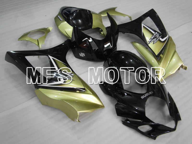 Suzuki GSXR1000 2005-2006 Injection ABS Fairing - Factory Style - Black Yellow - MFS6454 - Fairings Kit