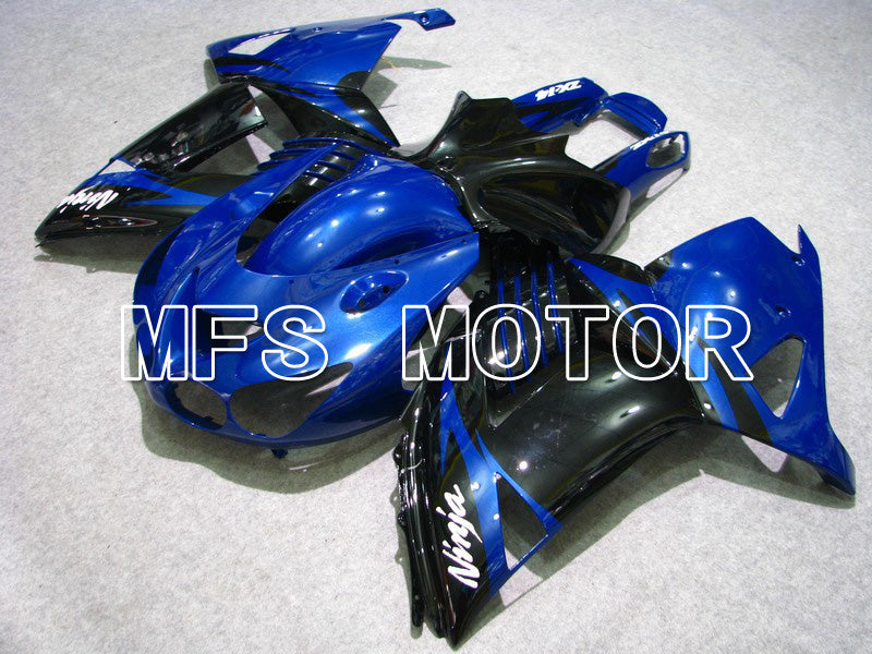 Kawasaki NINJA ZX14R 2006-2011 Injection ABS Fairing - Factory Style - Black Blue - MFS6102 - Fairings Kit