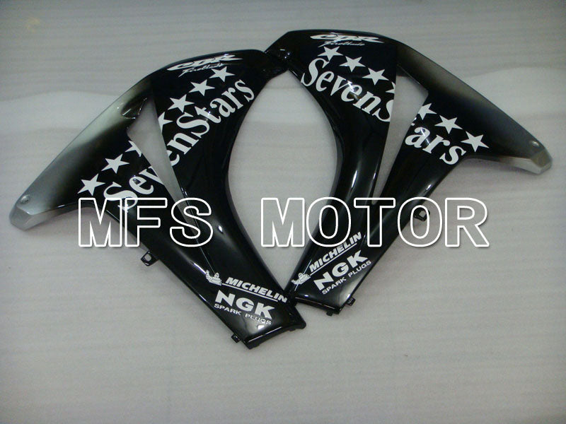 Honda CBR1000RR 2008-2011 Injection ABS Fairing - SevenStars - Black Silver - MFS2969 - Fairings Kit
