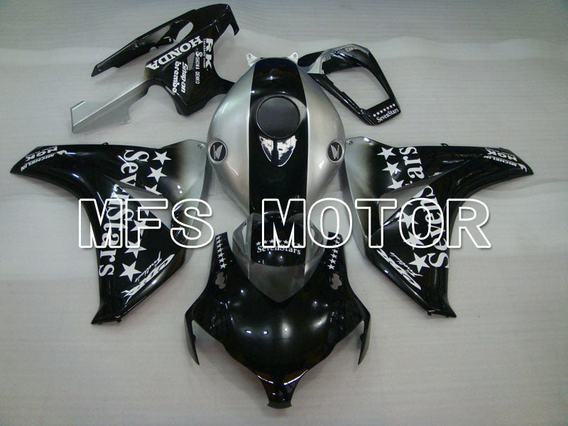 Honda CBR1000RR 2008-2011 Injection ABS Fairing - SevenStars - Black Silver - MFS2969 - Fairings Kit