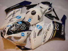 Honda CBR1000RR 2004-2005 Injection ABS Fairing - Konica Minolta - White - MFS2551 - Fairings Kit