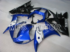 Yamaha YZF-R6 2005 Injection ABS Fairing - Factory Style - Blue White - MFS3793 - Fairings Kit