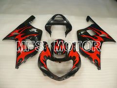 Suzuki GSXR750 2000-2003 Injection ABS Fairing - Factory Style - Black - MFS6957 - Fairings Kit